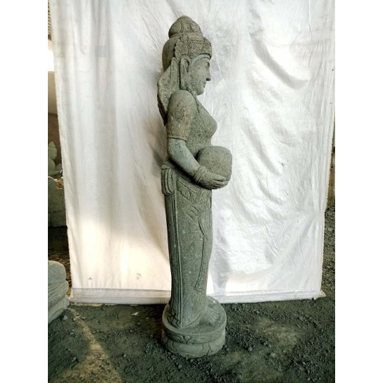 Dewi goddess water jug stone statue 1.50 m